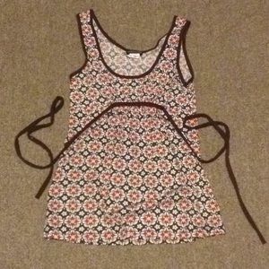 Wet Seal tie back tank top